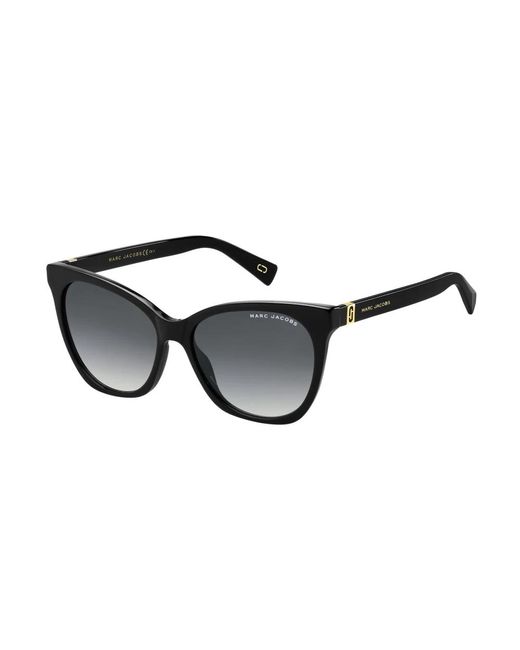 Gafas de sol negras/grisáceas Marc Jacobs de color Black