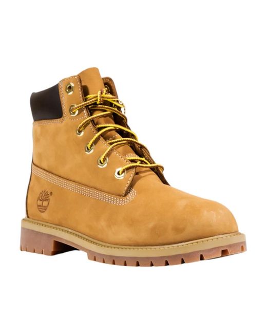 Timberland Natural Lace-Up Boots