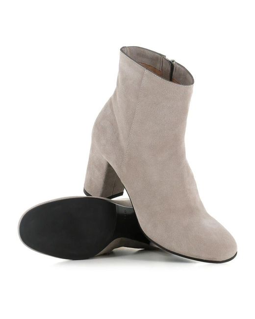 Heeled Boots di Roberto Del Carlo in Gray
