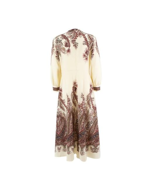 Midi Dresses Etro de color Natural