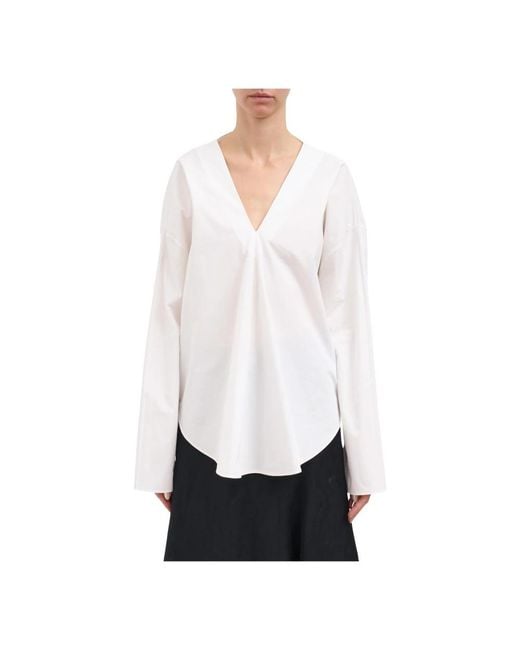 Ruohan Arno Blouse in het White