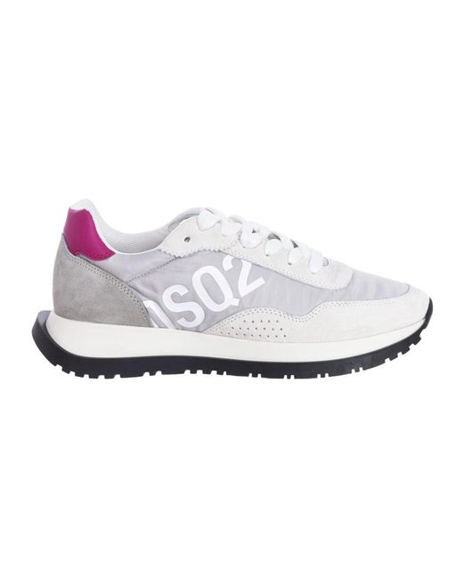 DSquared² White Laufsportschuhe Snw0212-01601681 Frau