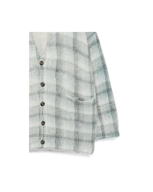 R13 Gray Cardigans for men