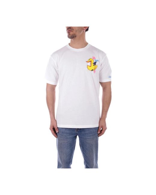 Saint Barth Gray T-Shirts for men
