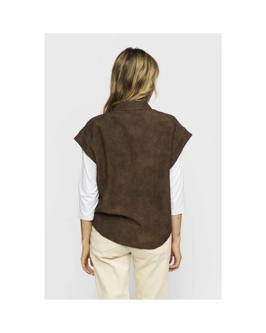 2-Biz Brown Shirts