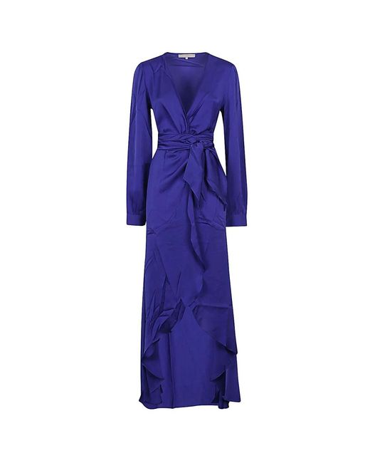 Maxi dresses Silk95five de color Purple