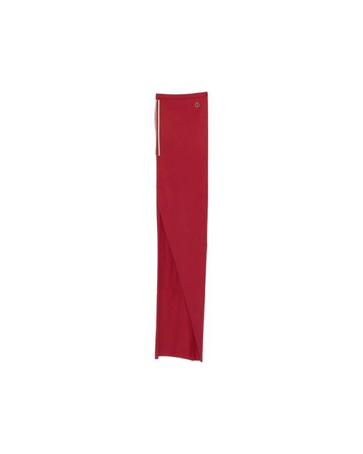Moncler Red Maxi Skirts