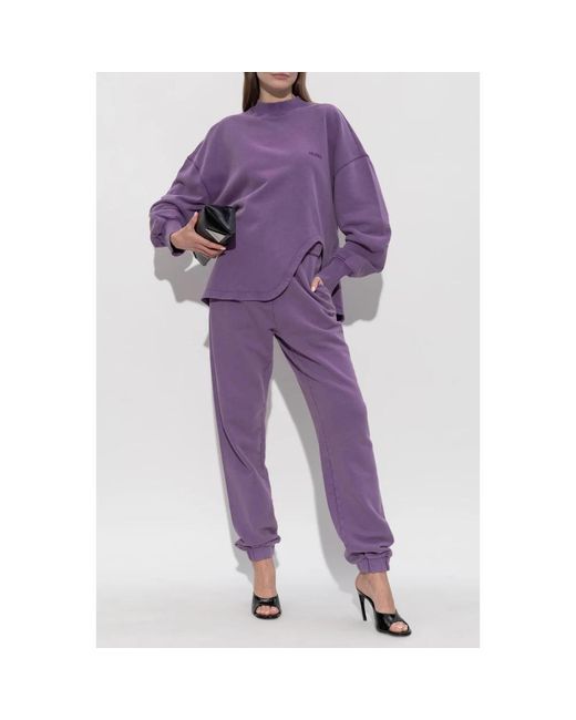 The Attico Purple Sweatpants
