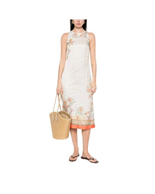 Just Cavalli Metallic Midi Dresses
