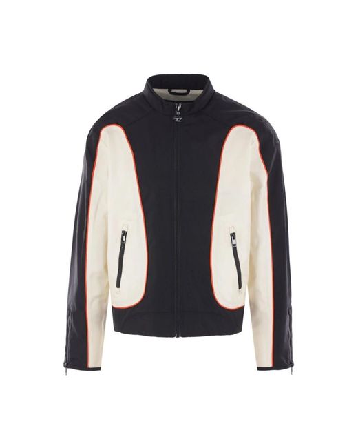 DIESEL J-Blink-Wrd Jacket in het Black voor heren