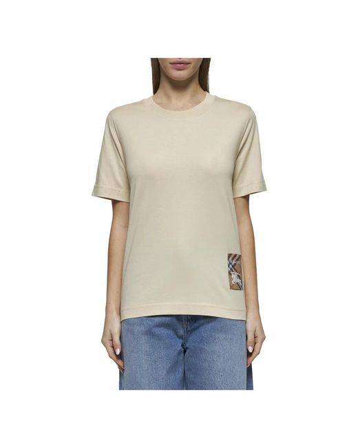 Burberry Natural T-Shirts