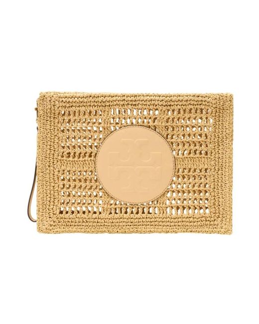 Tory Burch Metallic Clutches