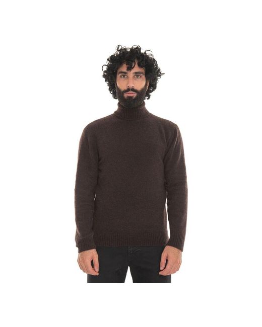 Turtlenecks hindustrie de hombre de color Brown