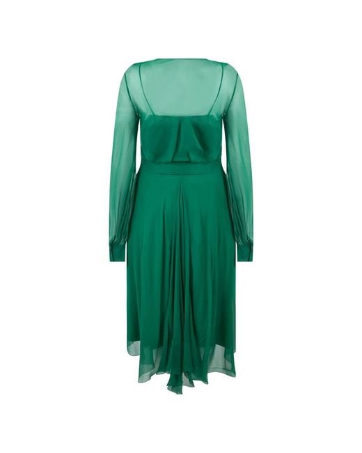 Midi Dresses Alberta Ferretti en coloris Green