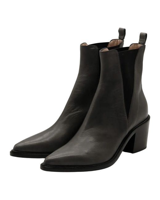 Pomme D'or Black Cowboy Boots