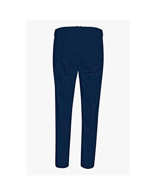 Inwear Blue Klassische Marineblaue Anzughose