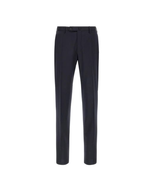 Incotex Blue Suit Trousers for men