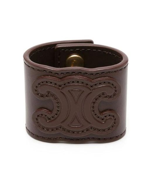 Bracelets Céline de color Brown
