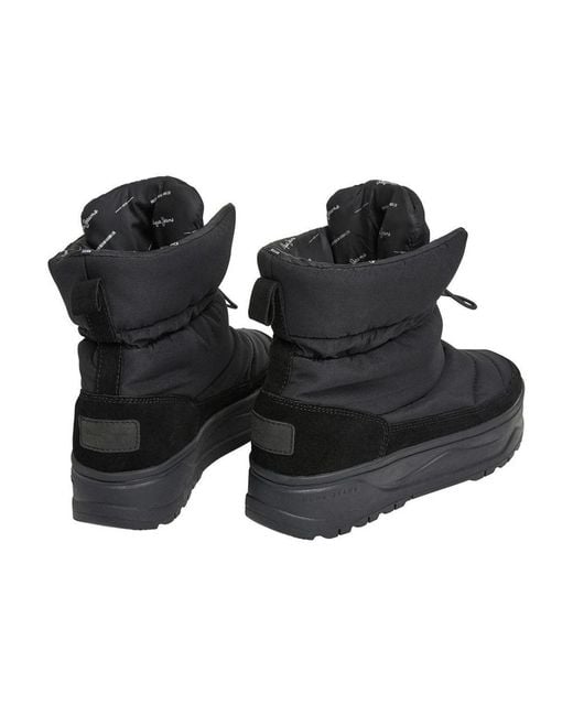Pepe Jeans Black Winter Boots