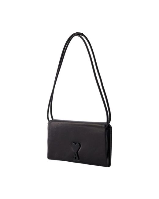 AMI Black Shoulder Bags