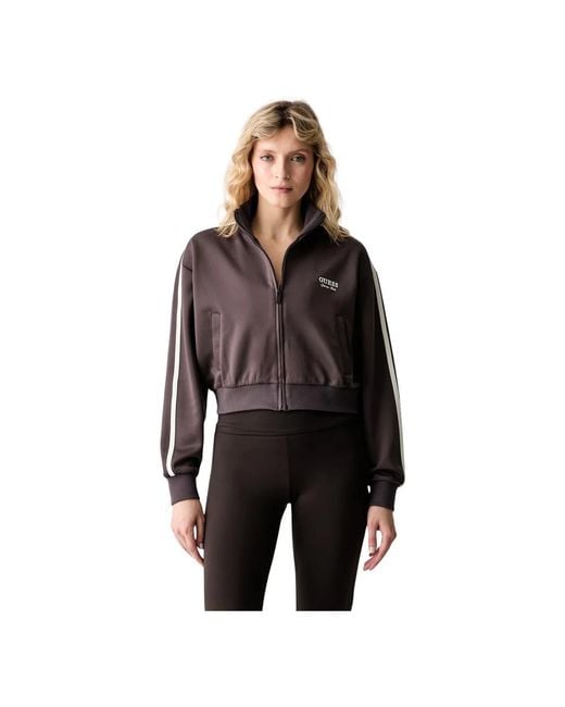 Zip-Throughs Guess en coloris Black