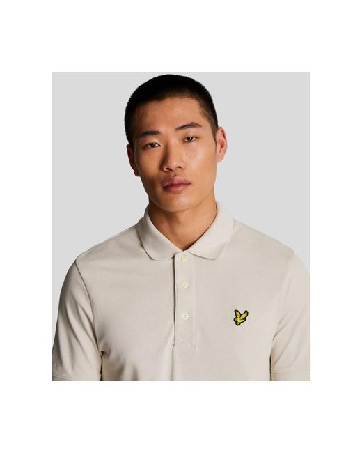 Lyle & Scott Polo in het Gray voor heren
