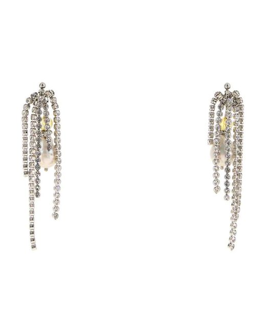 Dries Van Noten Metallic Earrings