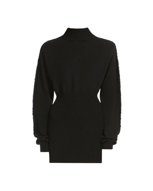 Sportmax Women's Black Knitted Dresses