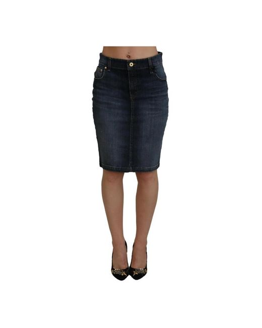 Fiorucci Black Denim Skirts