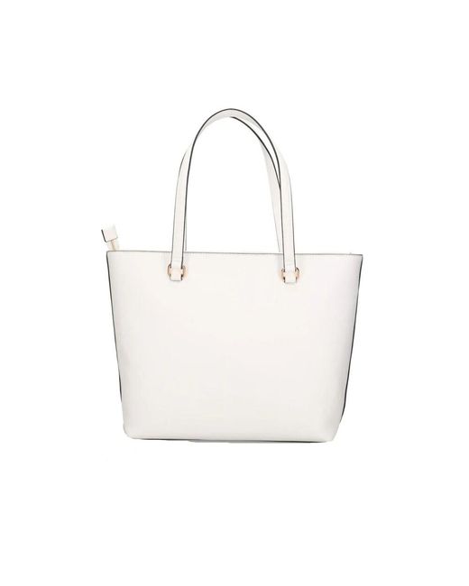 Liu Jo White Stilvolle Shopper Tasche