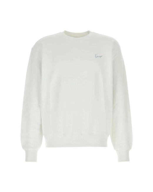 KENZO White Sweatshirts for men