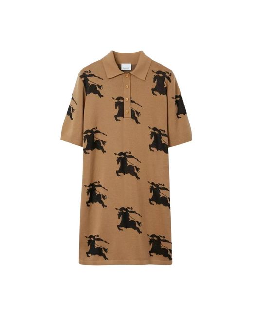 Burberry Brown Short Dresses