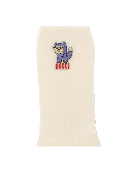 Gucci Natural Socks
