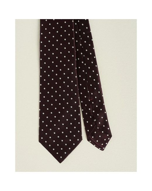 Kiton Ties in het Brown voor heren