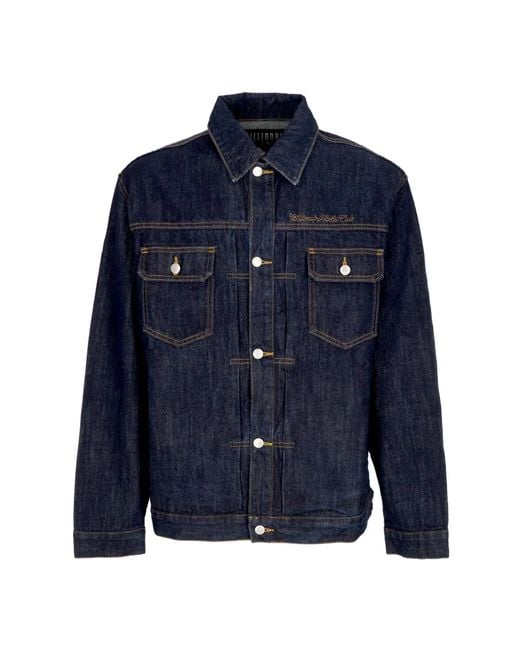 Billionaire Blue Denim Jackets for men