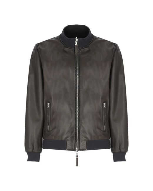 The Jack Leathers Black Leather Jackets for men