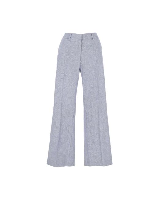 PT Torino Blue Wide Trousers