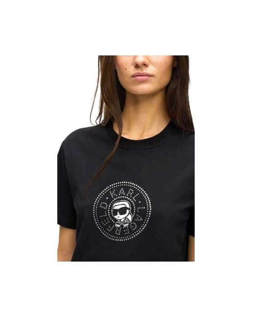 Karl Lagerfeld Black T-Shirts