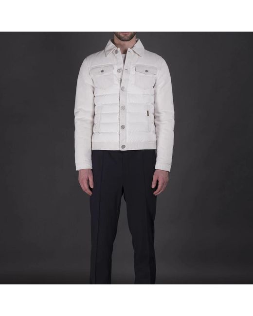 Jackets > down jackets Moorer pour homme en coloris White