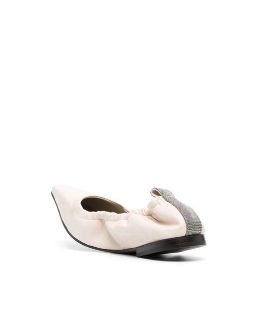 Brunello Cucinelli White Shoes