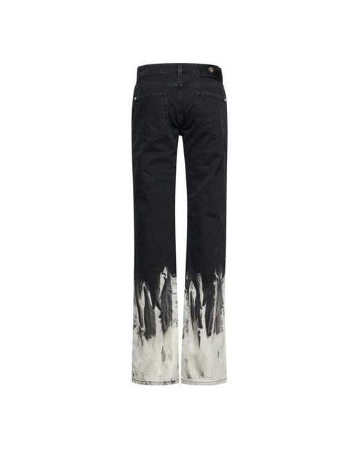 Boot-Cut Jeans John Richmond en coloris Black