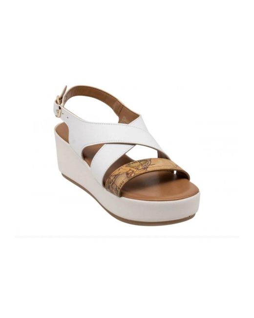 Alviero Martini 1A Classe Metallic Wedges
