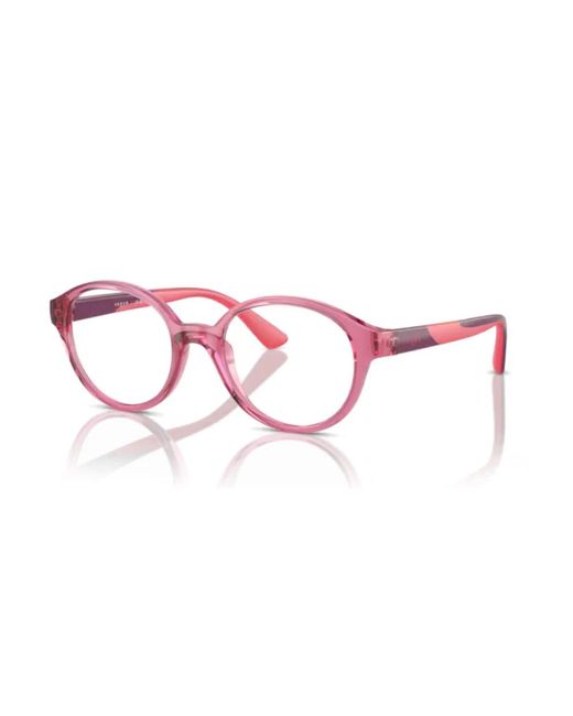 Montature occhiali trasparenti viola di Vogue in Pink