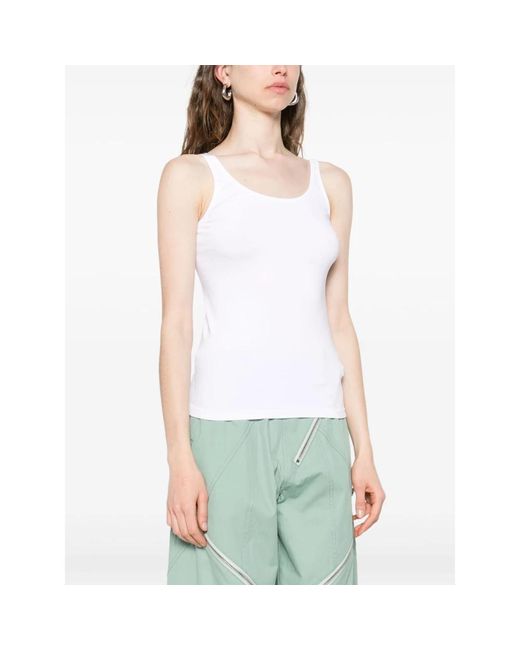Wolford White Sleeveless Tops