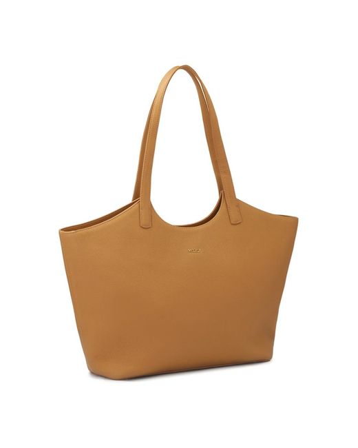 Kazar Brown Hellbraune Tote-Tasche Mit Schultergriffen