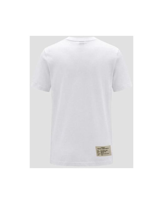 T-Shirts Moose Knuckles de hombre de color White
