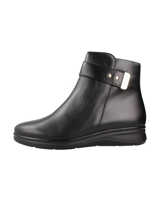 Pitillos Black Ankle Boots