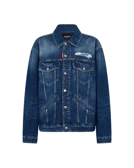 DSquared² Denim Jacket in het Blue