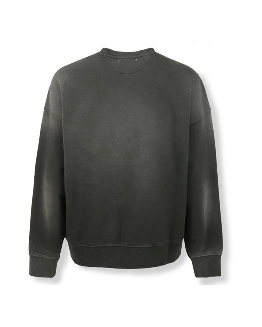 Golden Goose Deluxe Brand Gray Sweatshirts for men