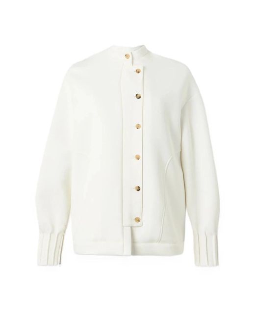 Max Mara White Light Jackets